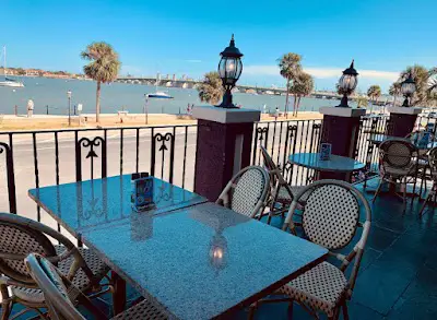 St Augustine Restaurants with Outdoor Seating